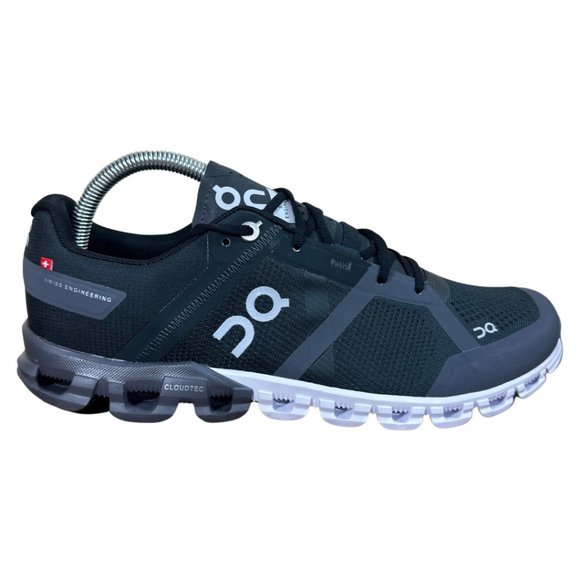 On Running Other - On Cloud Cloudflow Black White Cloudtec Shoes Men's Size 8